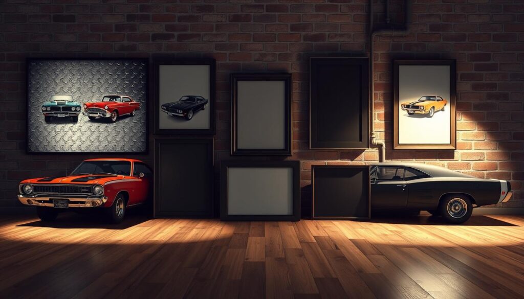 classic car wall prints